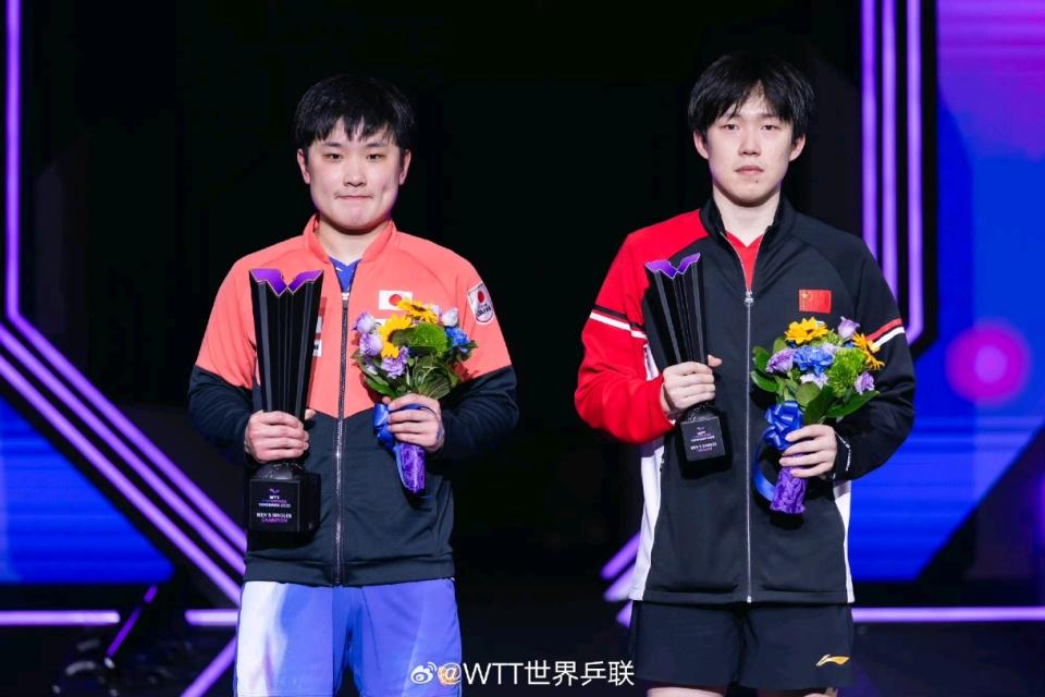 张本智和回, 在一场比赛